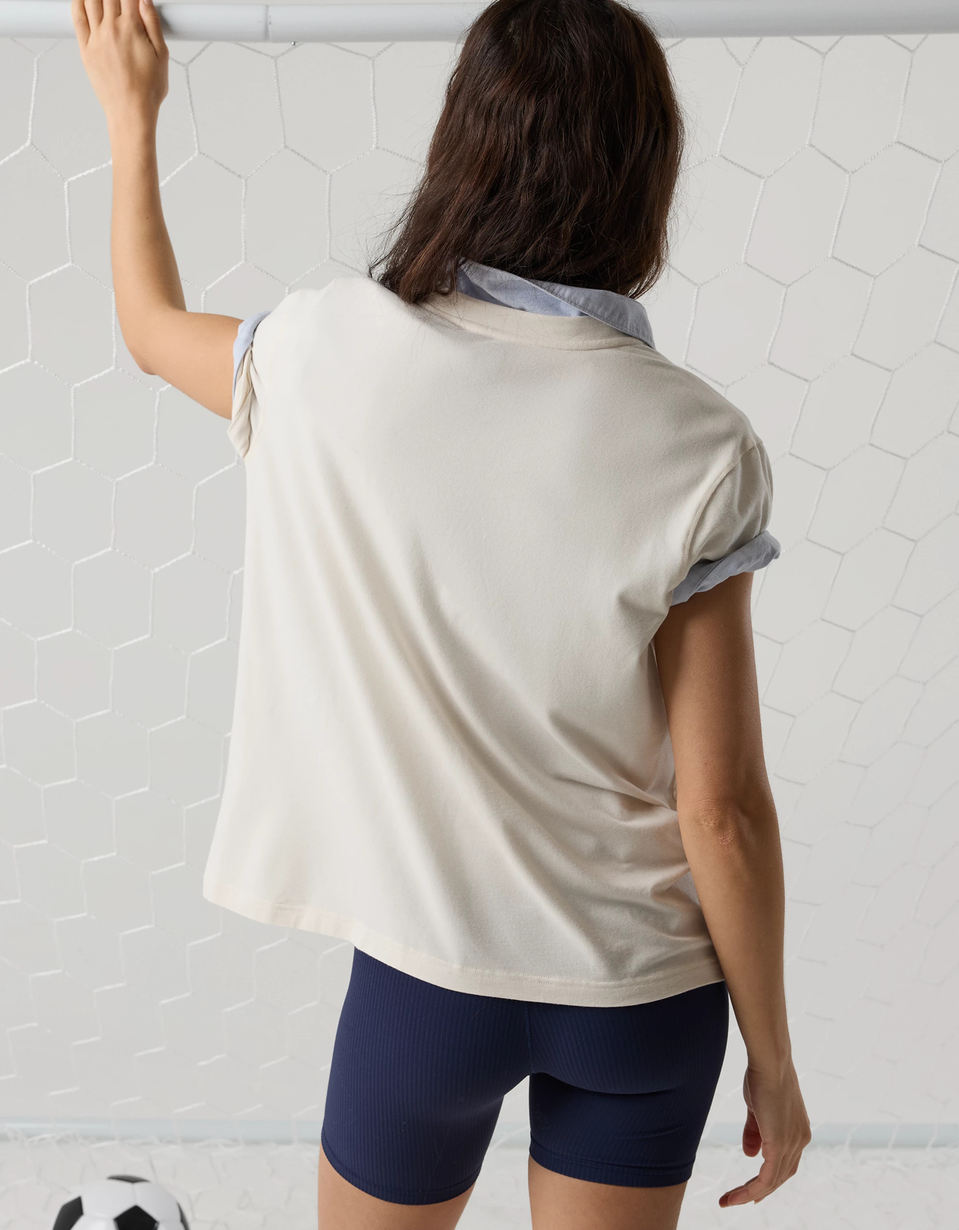 FWC26\u2122 OFFLINE By Aerie Let's Stretch Oversized T-Shirt | Aerie