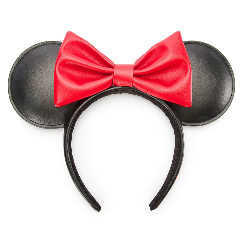 Minnie Mouse Simulated Leather Ear Headband for Adults Official shopDisney | Disney Store