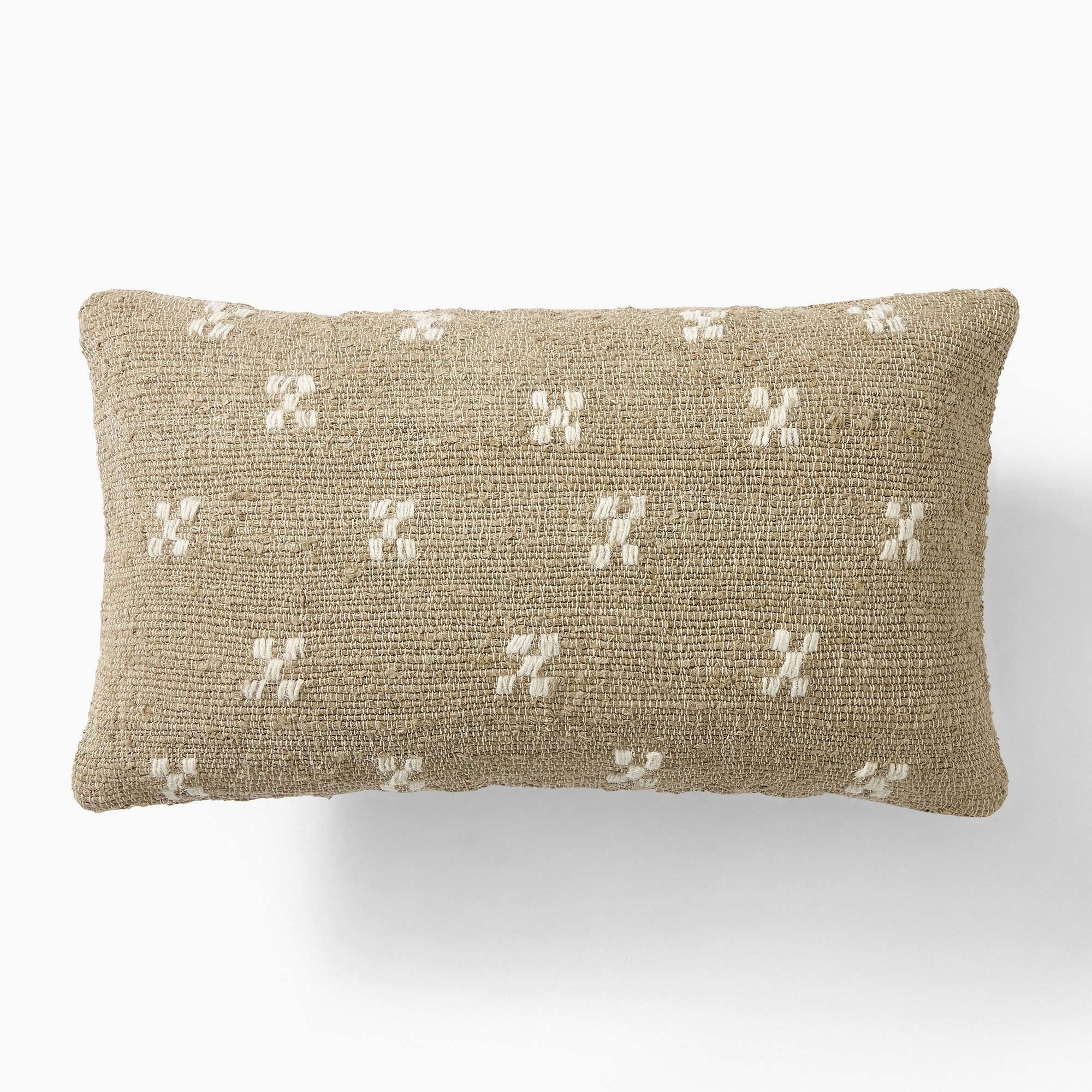 Textured Pinwheel Pillow Cover & Throw Set | West Elm (US)