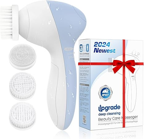 Facial Cleansing Brush Face Scrubber: COSLUS 3in1 FBS-D Electric Exfoliating Spin Cleanser Device... | Amazon (US)
