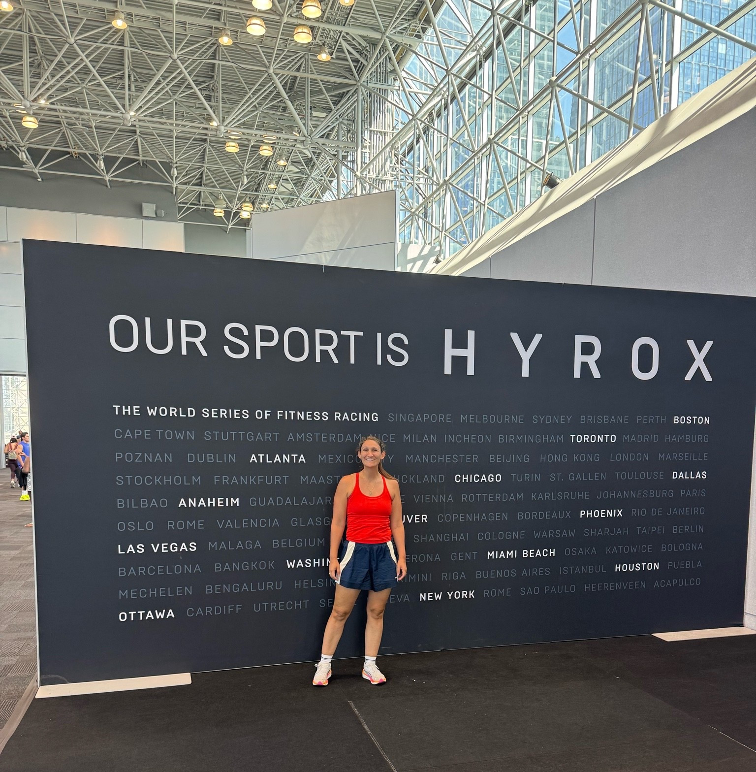 What I wore for my first HYROX (I’m obsessed with the colors and how light the shorts are!)

#LTKfitnessgoals #LTKootd #LTKActive