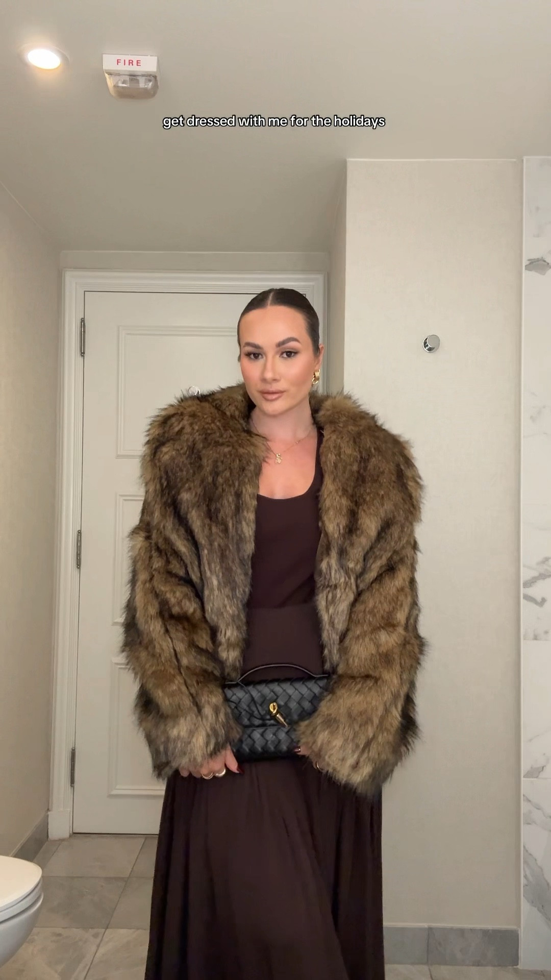 Chic winter holiday party outfit - loving anything fur this season!

#LTKStyleTip #LTKgrwm #LTKParties