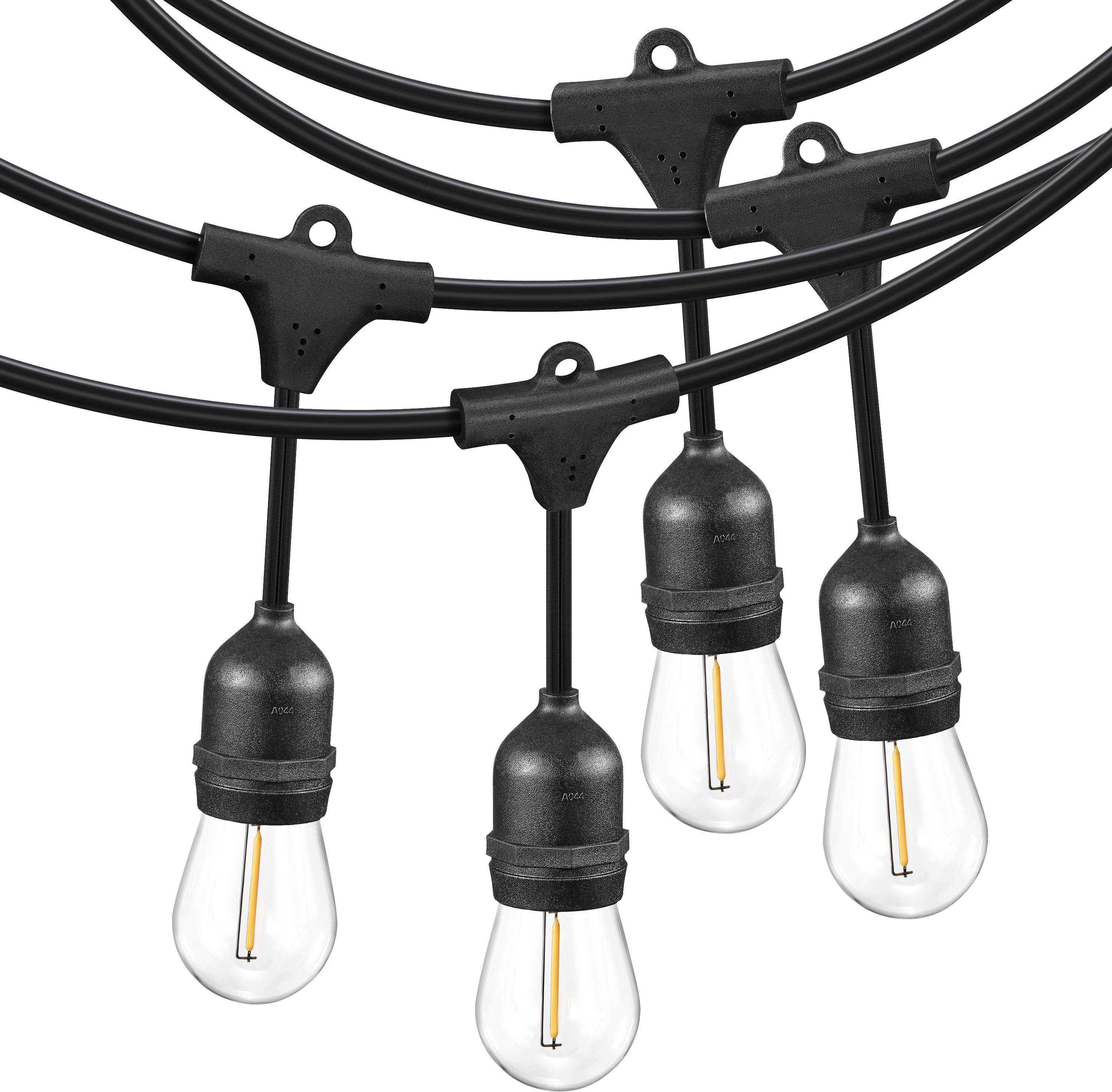 Insignia™ 48 Ft. Outdoor String Lights White NS-STRL48FT3 - Best Buy | Best Buy U.S.