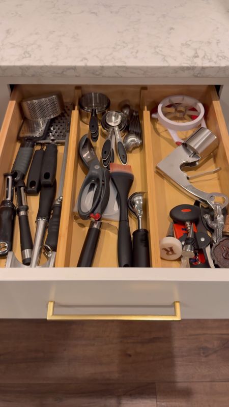 Are you overwhelmed with organizing your kitchen? 

These adjustable drawer dividers are a great place to start! 

#LTKstyletip #LTKfindsunder50 #LTKhome
