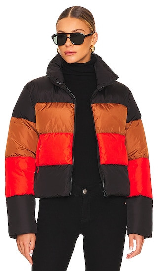 Daisy Puffer in Black | Revolve Clothing (Global)