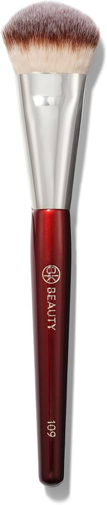 BK BEAUTY BRUSHES - 109 MINI CONTOURED FOUNDATION - Face Brush for Liquid or Cream Foundations - ... | Amazon (US)