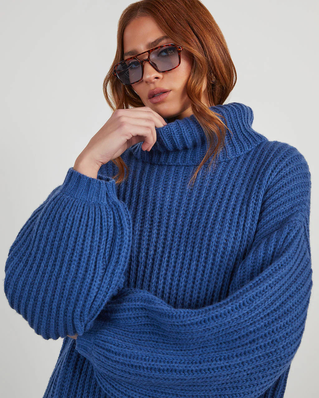 Milligan Oversized Turtleneck Sweater | VICI