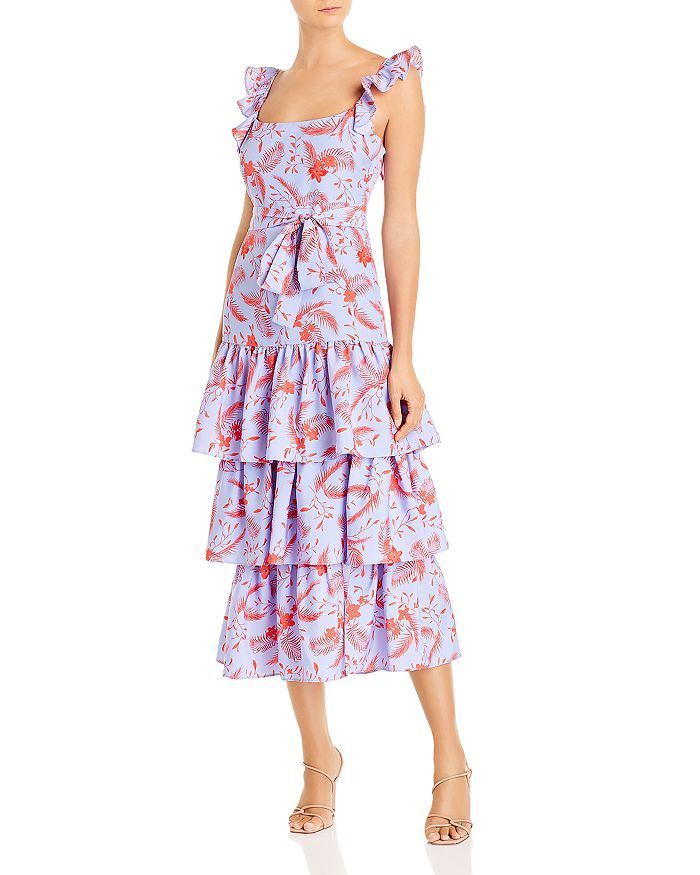 Tiered Floral-Print Dress | Bloomingdale's (US)