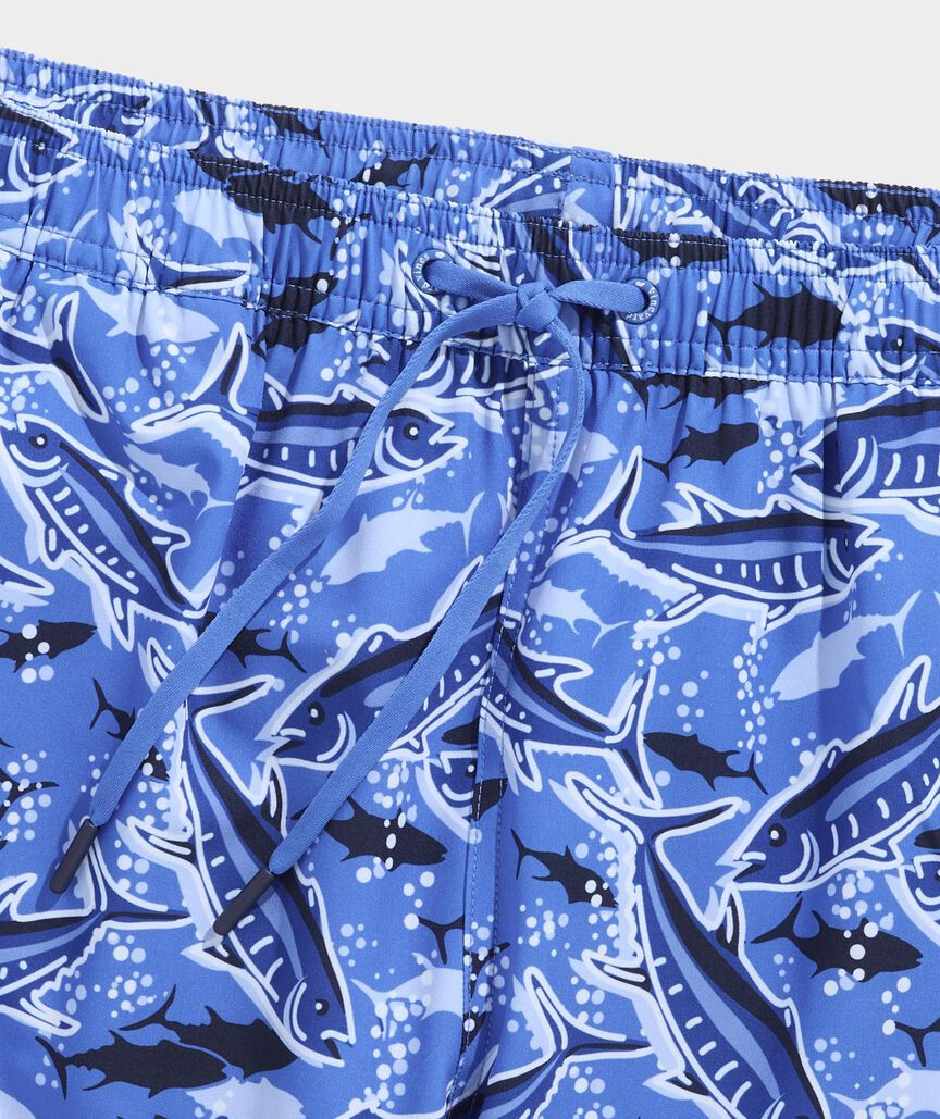 7 Inch Printed Chappy Swim Trunks | vineyard vines