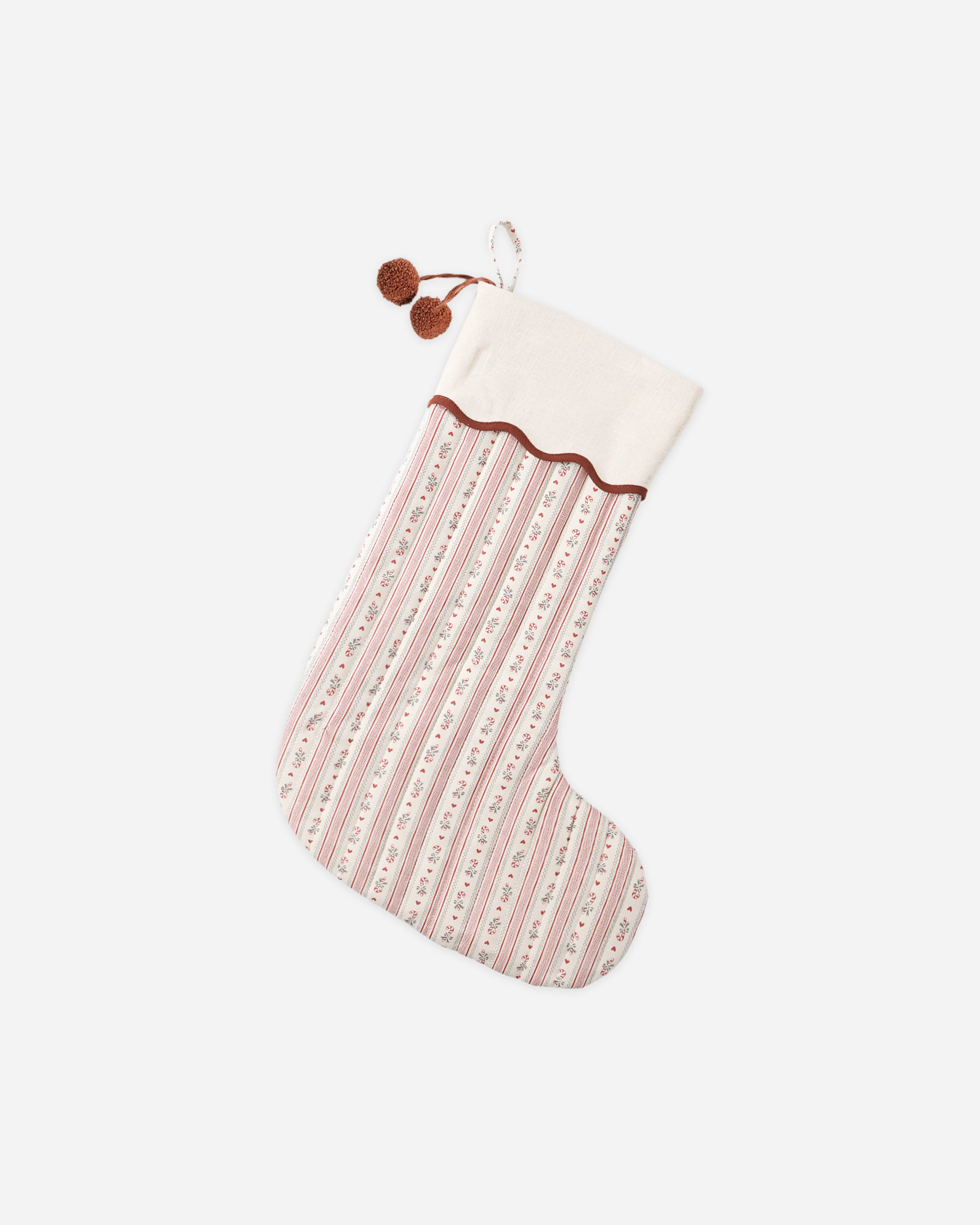 Christmas Stocking || Candy Cane Stripe | Rylee + Cru