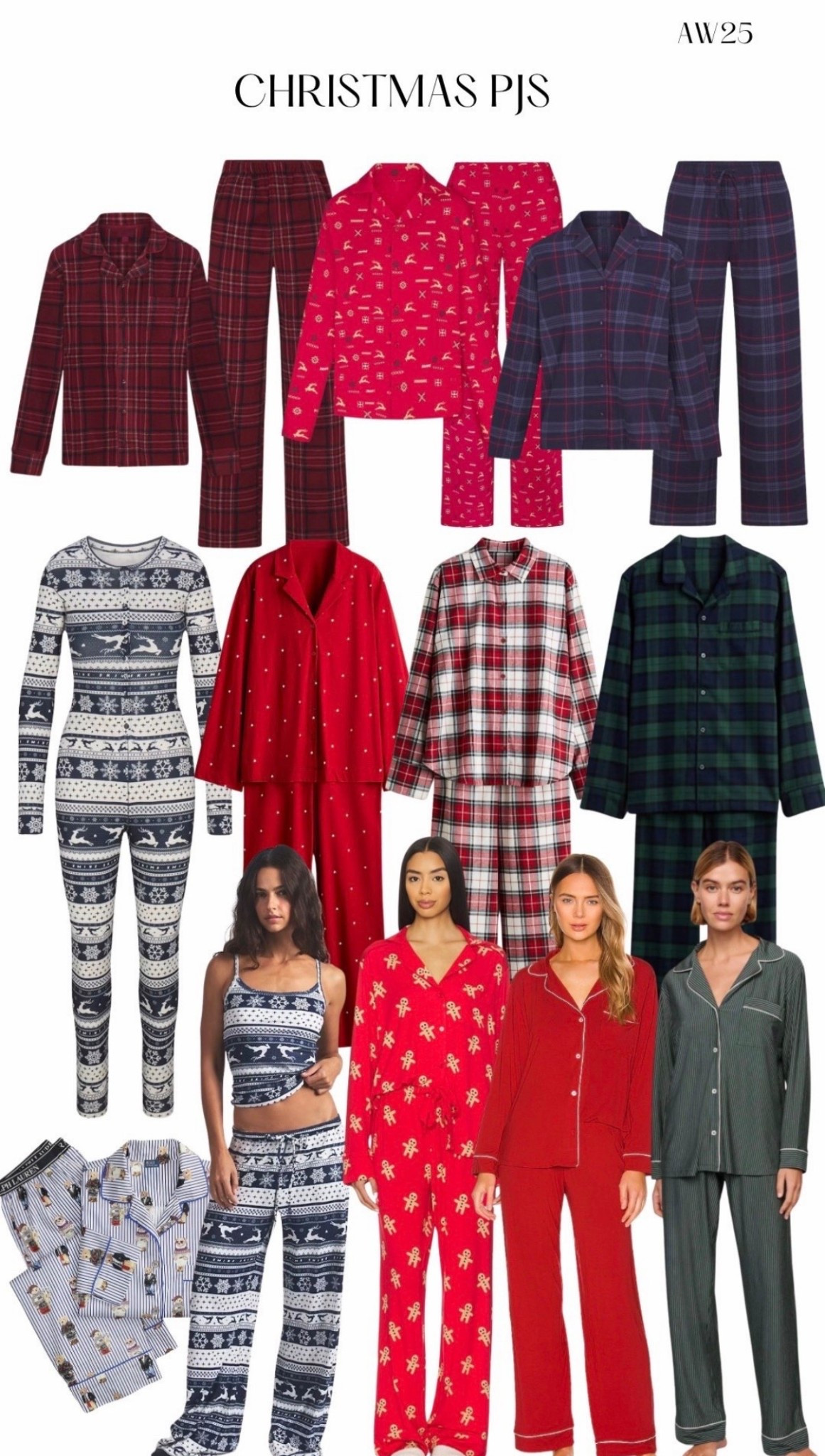 Christmas PJs are here! Plaid, sayin, striped, patterned, and solid Christmas colors. Makes a great gift for your loved ones or for yourself! 
#pjs #pajamas #christmas #holiday #gift #giftguide #forher #revolve #skims #gap #h&m 



#LTKHoliday #LTKGiftGuide #LTKSeasonal