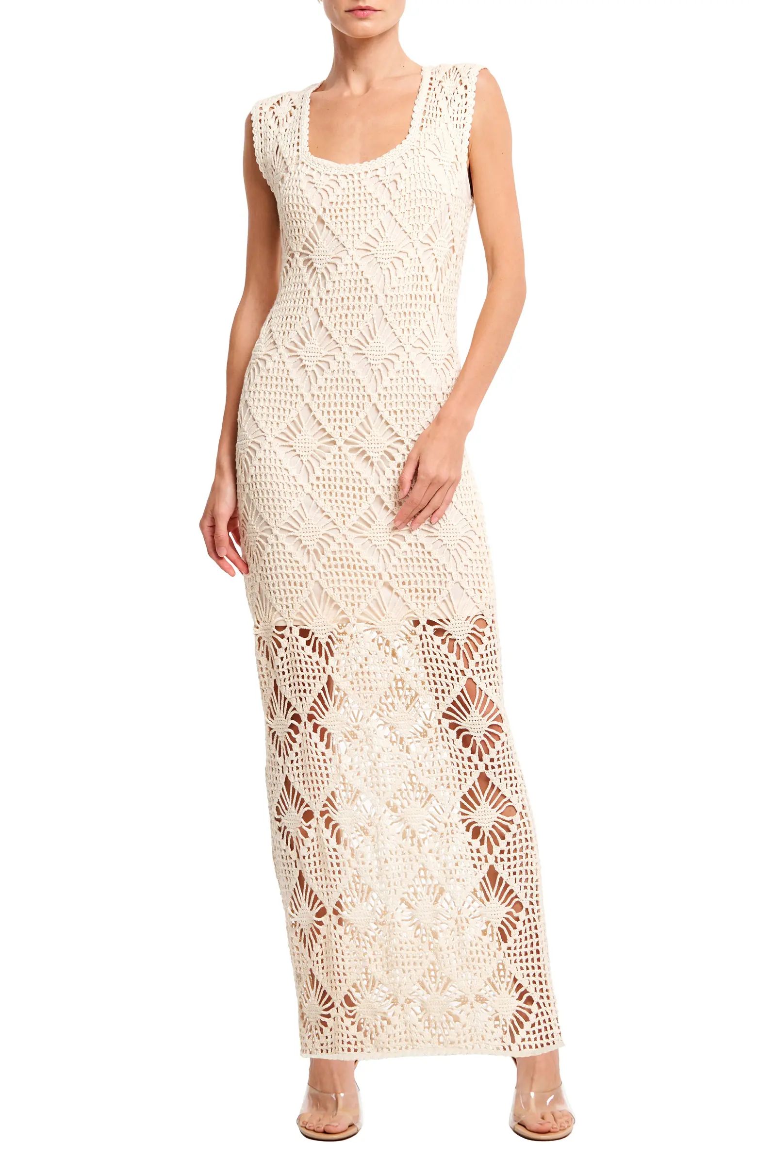 CIEBON Crossia Crochet Maxi Dress | Nordstrom | Nordstrom