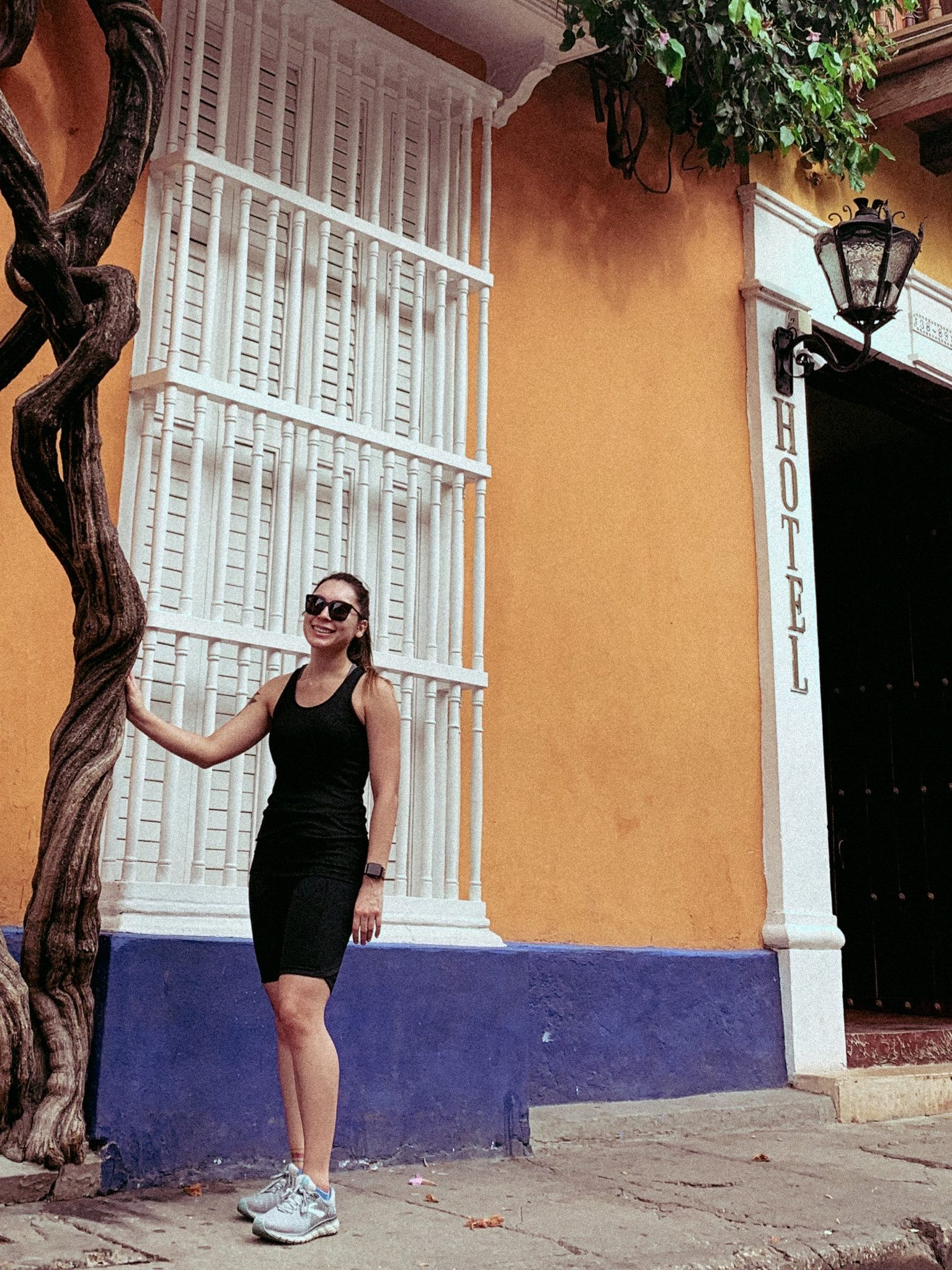 Vacation Workout, Workout Wear, Gym Fit, Travel Fashion, Biker Shorts, Running Shoes, Summer Clothes, athletic shorts, fitness wear, fitness style 

#LTKtravel #LTKshoecrush #LTKfit