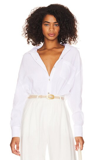 Blanca Top in Optic White | Revolve Clothing (Global)