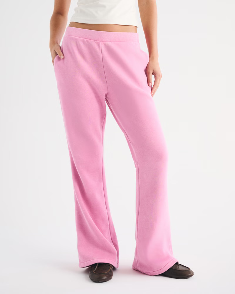 High Rise Sunday Flare Sweatpant | Abercrombie & Fitch (US)