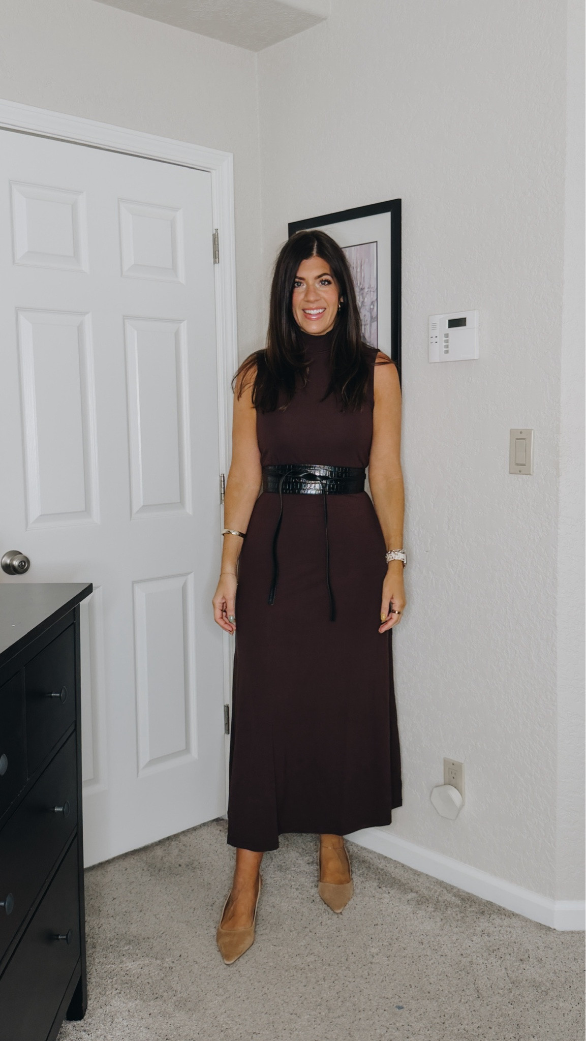Wearing a size medium in the dress
-
Summer to fall workwear, fall workwear, office outfit, midsize workwear, business casual outfit, fall office style, work outfit ideas, transitional workwear

#LTKootd #LTKMidsize #LTKWorkwear
