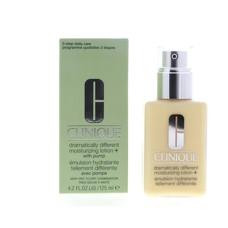 Clinique Dramatically Different Moisturizing Lotion Combination Dry To Dry Skin 4.2 Ounce Unbox | Walmart (US)