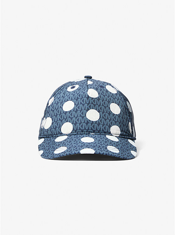 Polka Dot Signature Logo Baseball Hat | Michael Kors US