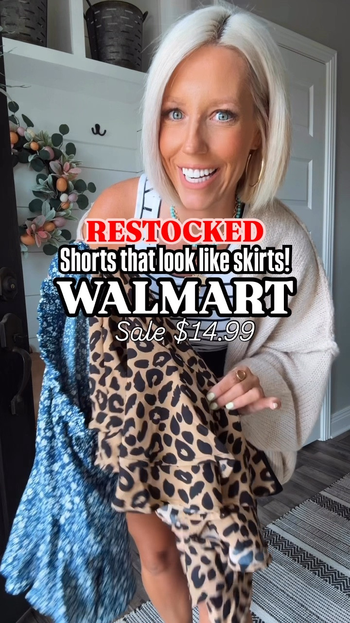 These flowy shorts are the cutest and most comfy!!!! On sale for only $14.99 right now!!! So many ways to style them!!
⬇️⬇️⬇️
Shorts size small
Striped tank and denim vest small
Cardigan small (runs oversized)
Crochet tank smalll



#LTKStyleTip #LTKFindsUnder50 #LTKSaleAlert