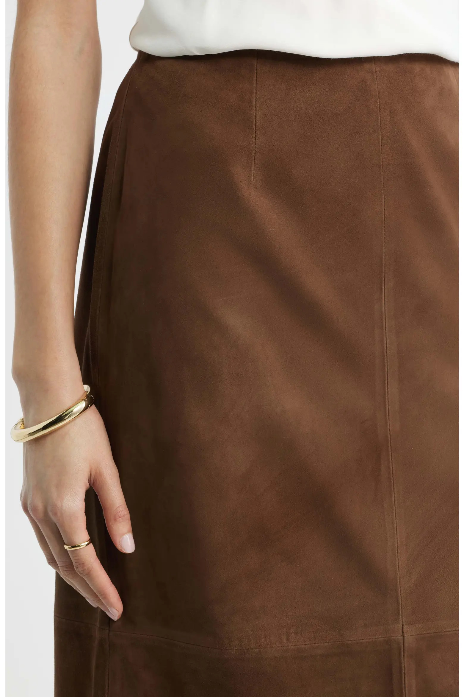 Suede Midi Skirt (Women) | Nordstrom | Nordstrom