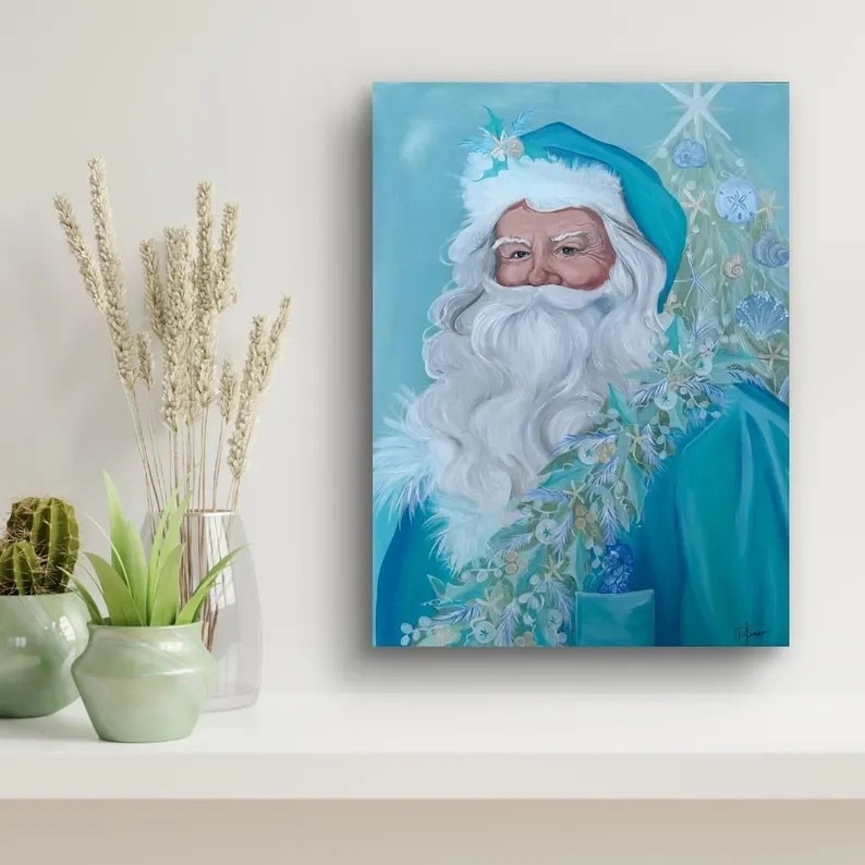 Old World Santa Wall Art 

#LTKHome #LTKSeasonal #LTKHoliday