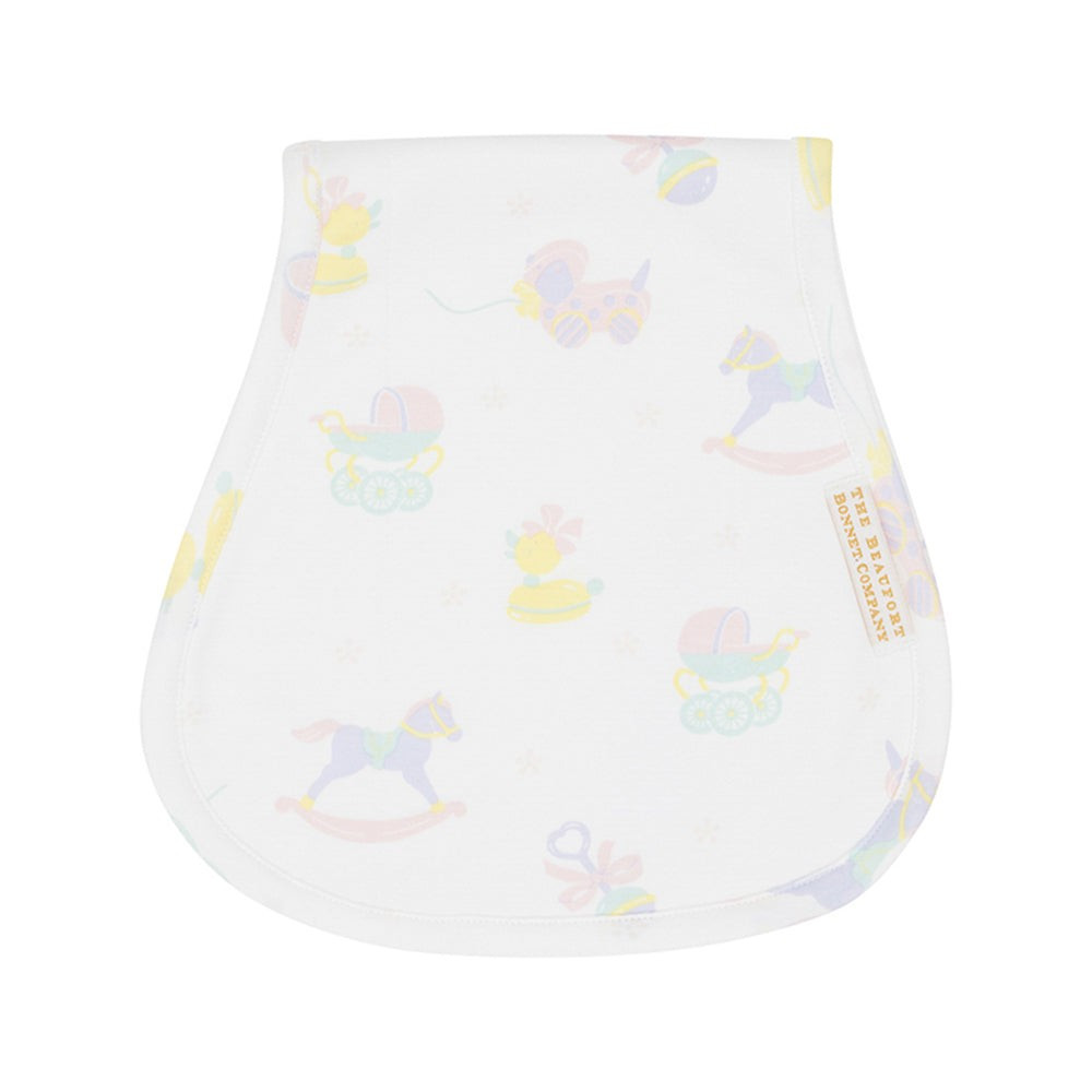 Oopsie Daisy Burp Cloth - Something for Baby Pink | The Beaufort Bonnet Company