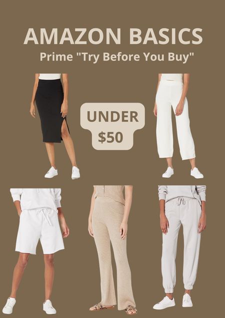 the basic bottoms your closet needs 🤎 all under $50, part of Amazon Prime’s “try before you buy”, which gives you a free 7-day-try-on. yeyyy🥰

#LTKSale #LTKunder50 #LTKFind