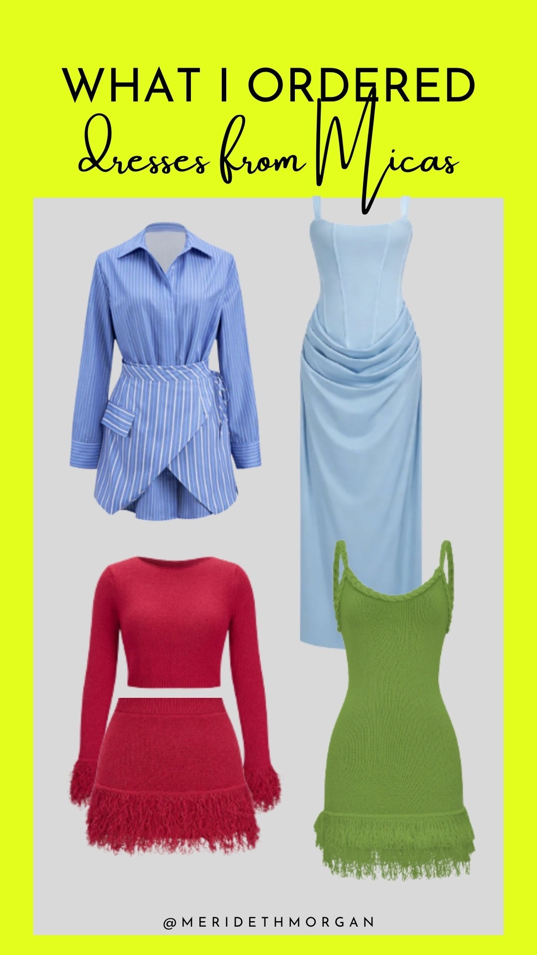 New order alert! Haul from Micas ✨ all ordered in a size M

#LTKMidsize