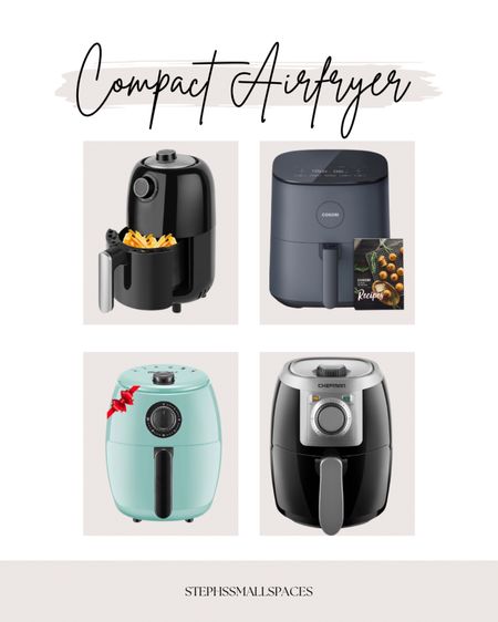 Compact or personal air fryers are exactly what a smaller kitchen needs. 


#LTKhome #LTKHoliday #LTKfindsunder50