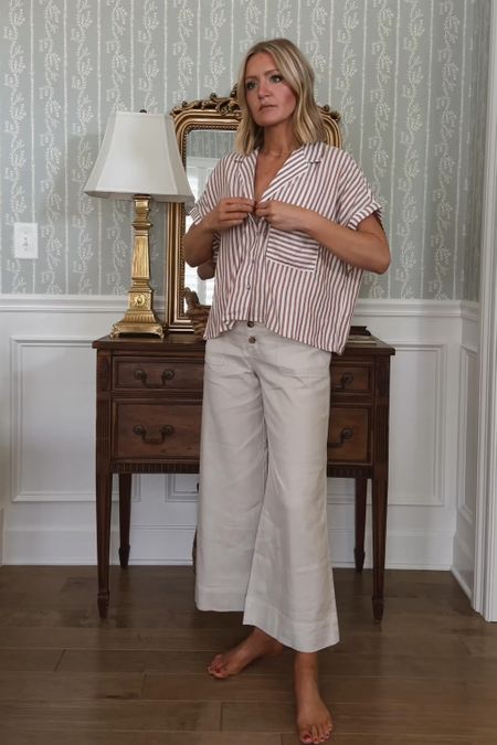 
Comment EVEREVE to shop these new arrivals from @evereveofficial 🥳 these wide leg linen pants are SO 👏🏼 GOOD. Such a light weight, breezy feel and also very versatile. Sharing more of my recent order from @evereveofficial in stories! #everevestyle #evereverpartner
Xs in top
27 in pants 
