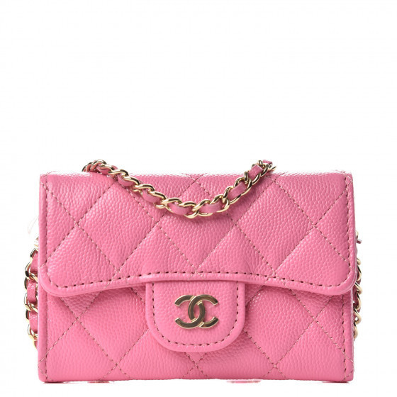 CHANEL Caviar Quilted Belt Bag Pink | Fashionphile