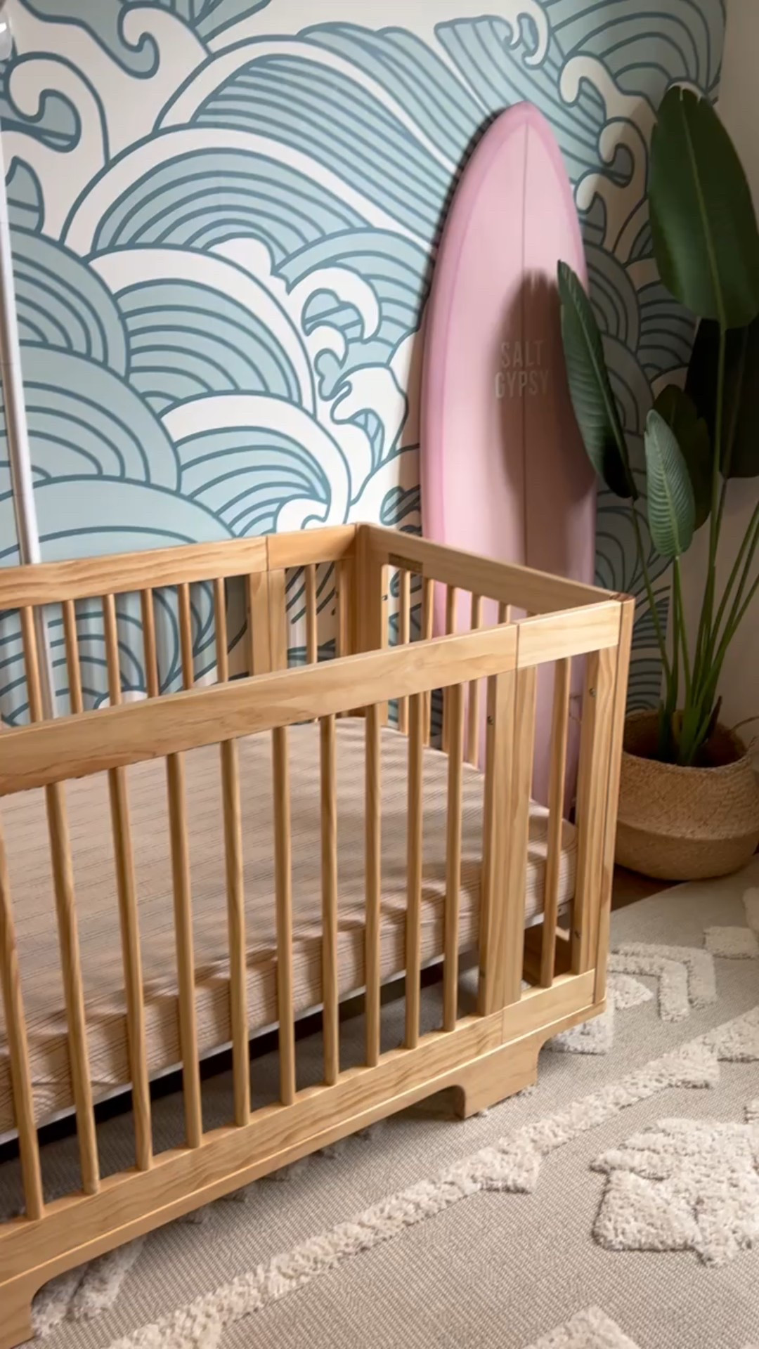 Currently getting our boy nursery ready so I thought I’d repost the oldie but goodie for my baby girl’s nursery! Surf nursery vibes! Surfer girl 

#LTKFindsUnder100 #LTKBaby #LTKHome