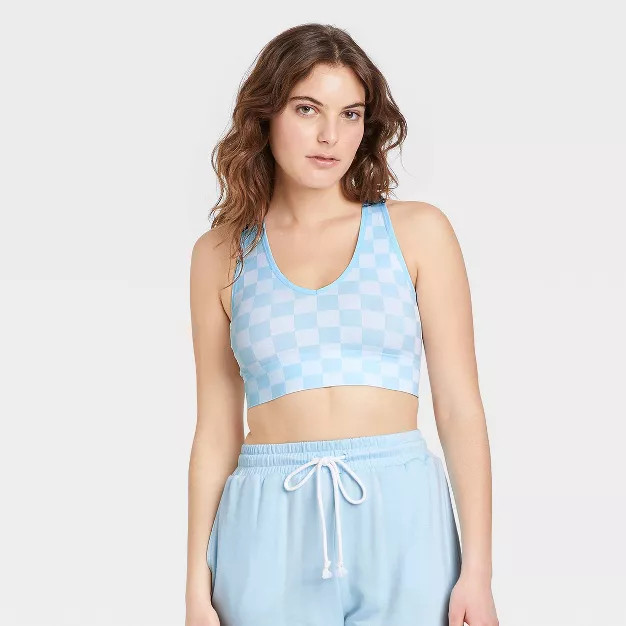 Women's Checked Brami - Colsie™ | Target