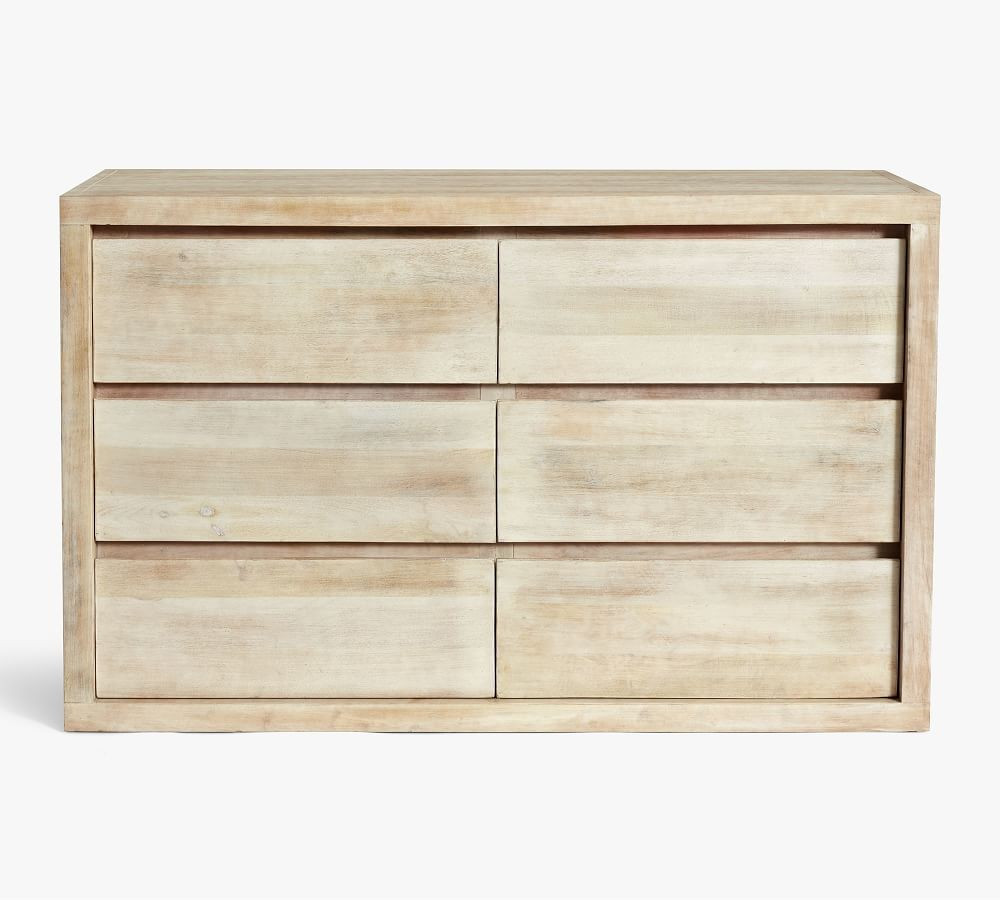 Cayman 6-Drawer Wide Dresser | Pottery Barn (US)
