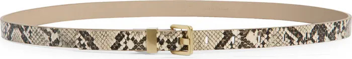 Nordstrom Snakeskin Print Faux Leather Belt | Nordstrom | Nordstrom