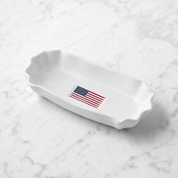 American Flag Hot Dog Dish | Williams-Sonoma