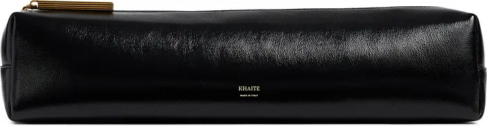 Khaite Kye Leather Pencil Case | Nordstrom | Nordstrom