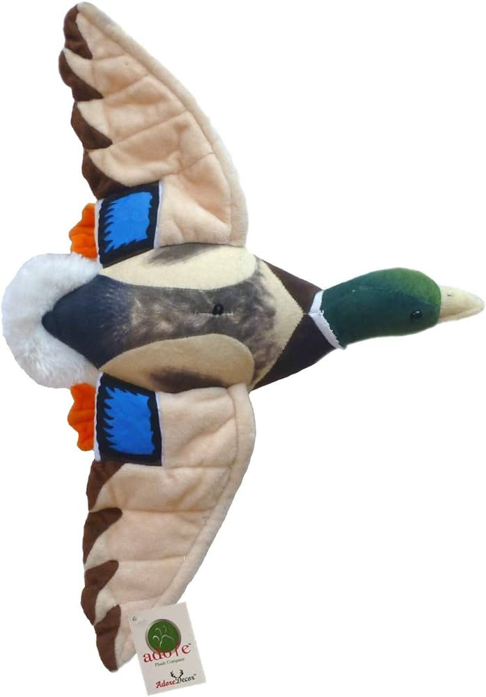 Adore 18" Drake Mallard Duck Plush Stuffed Animal Walltoy Wall Mount | Amazon (US)
