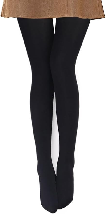 VERO MONTE Womens Opaque Fleece Lined Tights Colorful Warm Winter Thermal Tights | Amazon (US)