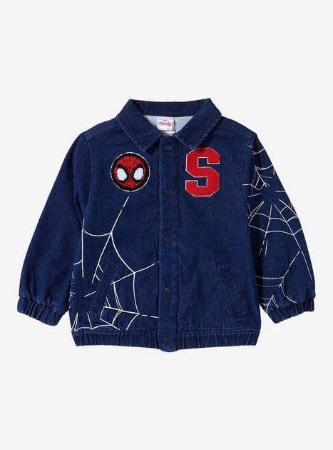 Marvel Spider-Man Web Denim Toddler Jacket — BoxLunch Exclusive | BoxLunch
