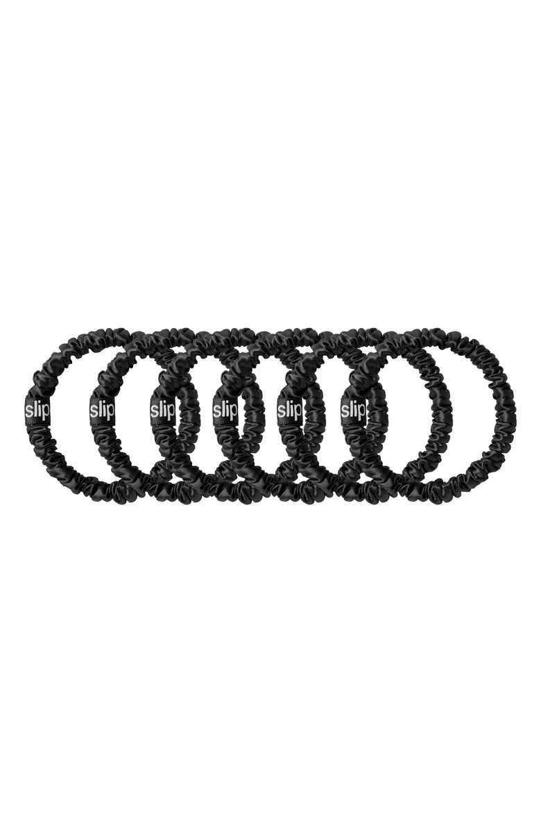 slip Pure Silk 6-Pack Skinny Hair Ties | Nordstrom | Nordstrom