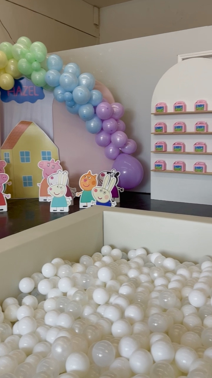 When you turn your family’s business warehouse into a peppa pig themed birthday party for your 4 year old. Happy 4th Birthday to my Hazelnut 🎈

#fyp #foryou #peppapig #peppapigparty #peppapigbirthday #peppapigbirthdayparty #peppapigthemedparty #peppapigbday #partyplanning #4thbirthday #4thbirthdaycake #peppapigcake #ballpit #favorwall #kidstable #whitebouncehouse #whitebouncycastle #whitebouncycastle #whiteballpit #girlsbirthday #kidsbirthday #kidspartyideas

#LTKkids #LTKfamily #LTKbaby
