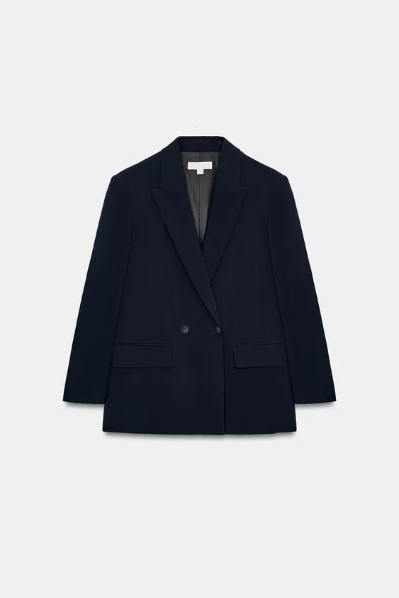 OVERSIZED DOUBLE BREASTED BLAZER | Zara US