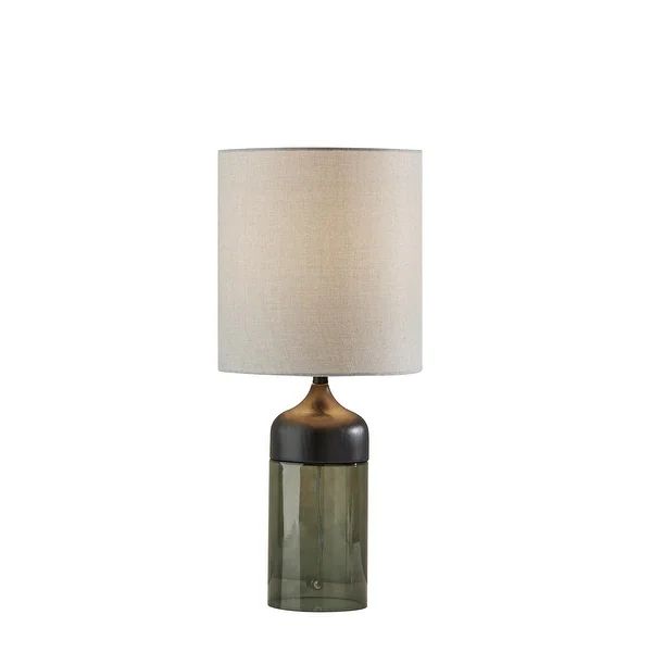 Carson Carrington Laby Smoked Glass Tall Table Lamp | Bed Bath & Beyond