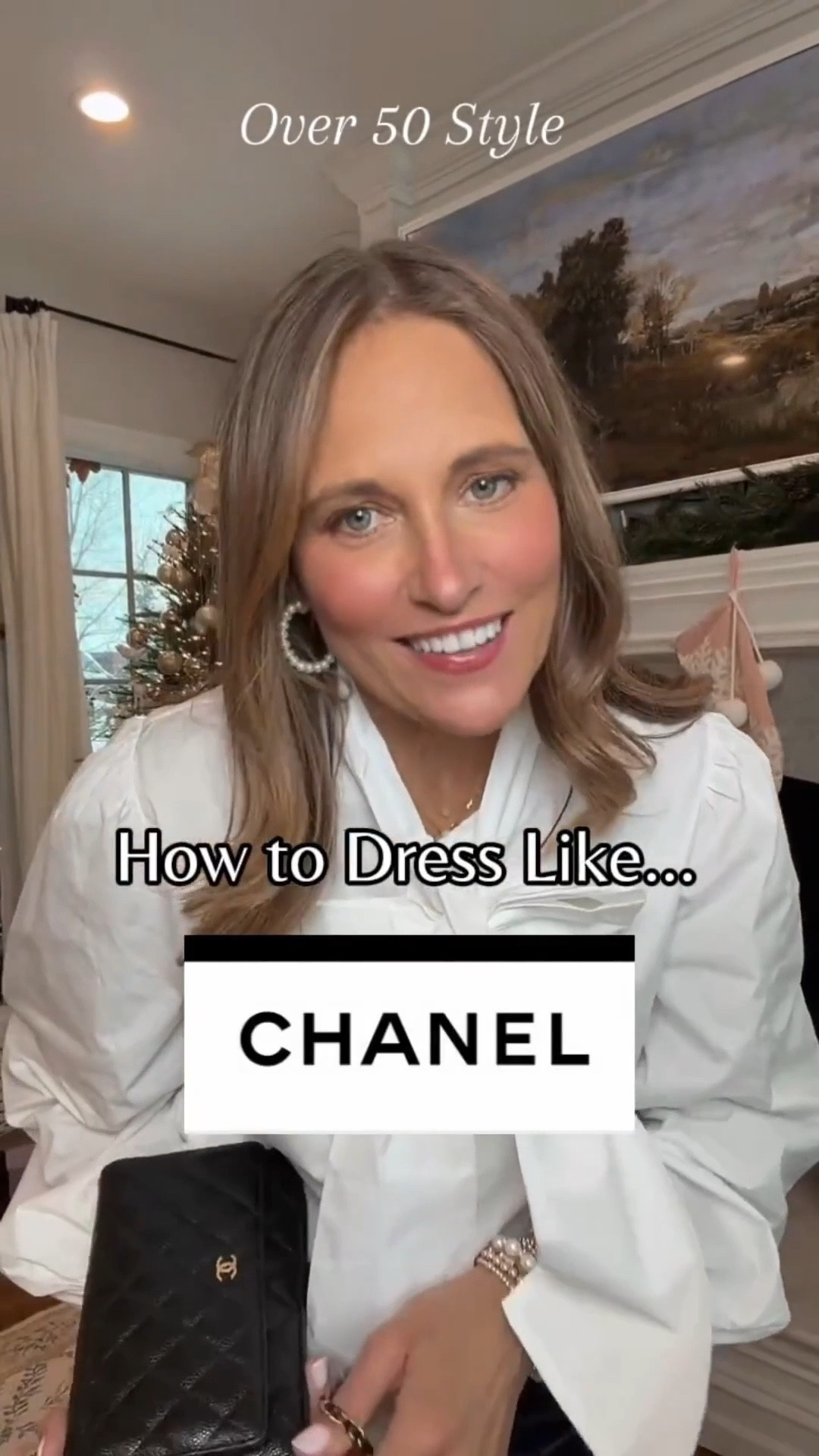 Here are some helpful tips on how to dress like you are Coco Chanel 
1) Wear black and white
2) Add texture or patterns
3) Play with dimension
4) Wear large jewelry & pearls 

These are some tricks we use whenever we want to dress to impress! 

#LTKOver40 #LTKMidsize #LTKSeasonal
