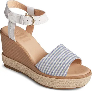 SPERRY TOP-SIDER® Sperry Top-Sider Fairwater Striped Wedge Sandal | Nordstromrack | Nordstrom Rack