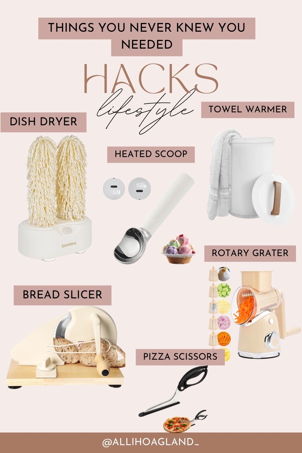 Things you didn’t know you needed until now… mom edition 🤍🙌

These little kitchen & home hacks make everyday life easier, faster, and honestly less stressful as a busy mom 👏 From warm towels after bath time to perfectly sliced bread and easier meal prep — these are the random Amazon finds that actually get used daily.

✨ Mom hacks that just make sense:
• Dish Dryer
• Heated Ice Cream Scoop
• Towel Warmer
• Rotary Grater
• Bread Slicer
• Pizza Scissors

Saving time anywhere I can these days 😂 Which one would you try first?

#MomHacks #AmazonFinds #KitchenHacks #MomLife #AmazonFavorites #HomeFinds #BusyMom #KitchenMustHaves #LifeHacks #AmazonHome #MomFavorites #HouseholdFinds #TikTokMadeMeBuyIt #HomeEssentials #KitchenGadgets

#LTKdayinmylife #LTKHome #LTKmomlife