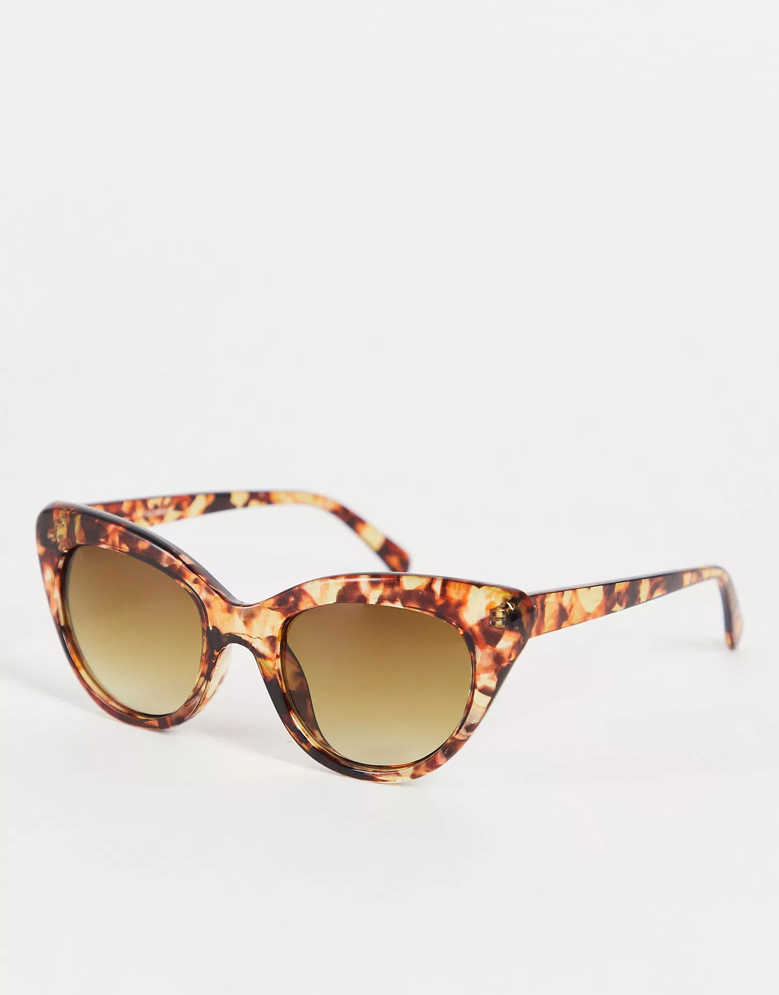 Madein. cat eye sunglasses in milky tortoiseshell | ASOS (Global)