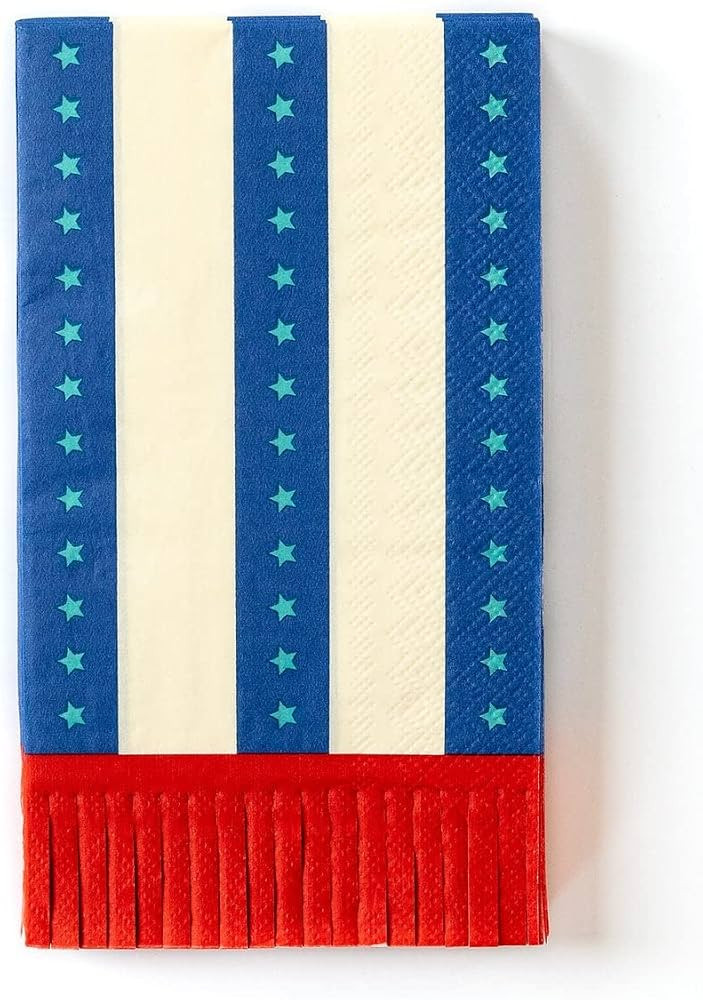 My Mind's Eye July 4th Decorative Paper Napkins Dinner, Fingertip Towels Guest, 4th of July Decor... | Amazon (US)