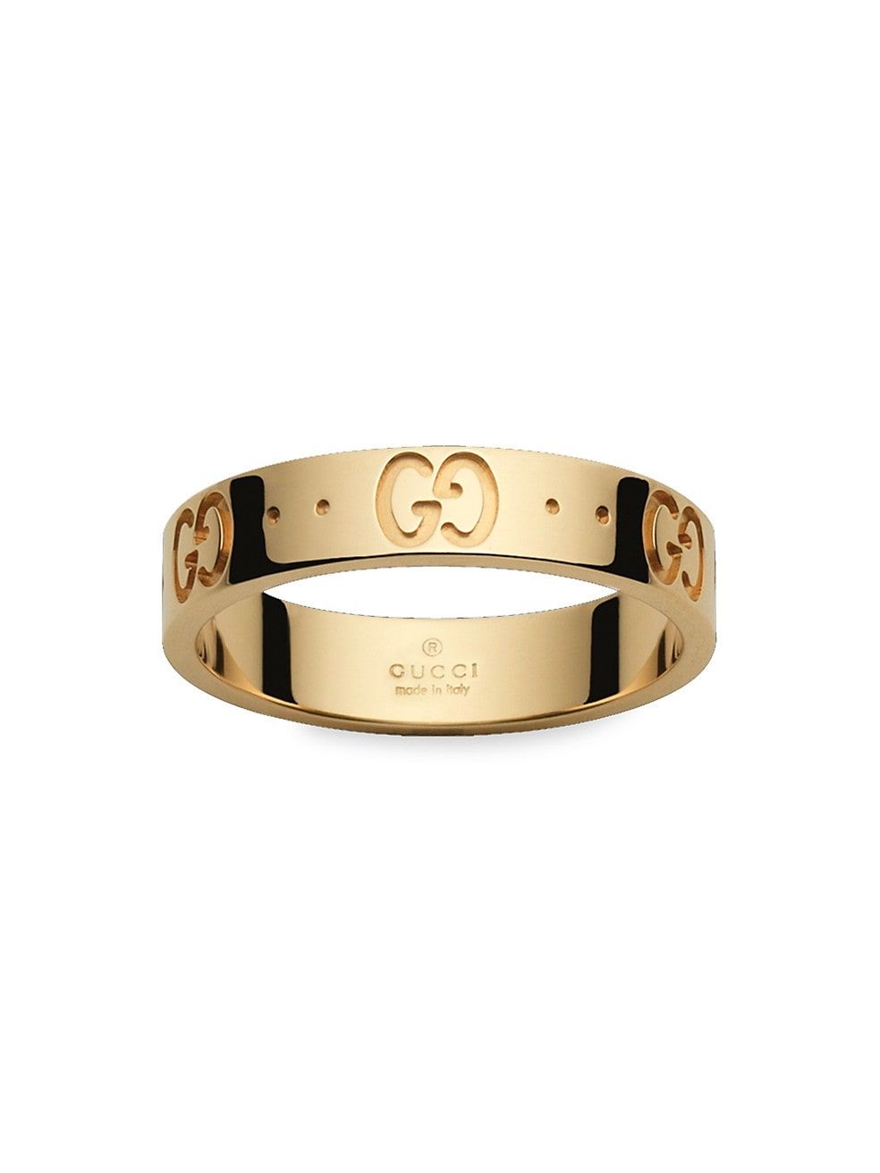 Icon 18K Yellow Gold Thin Band Ring | Saks Fifth Avenue